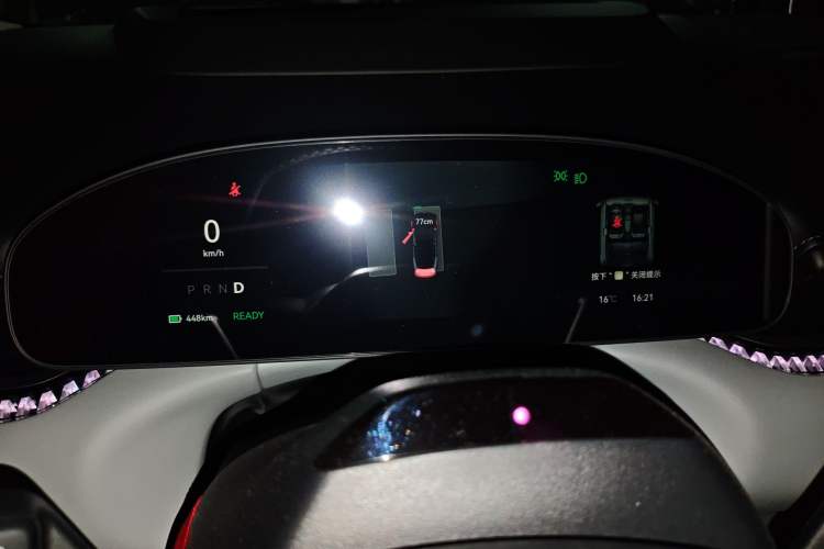 Used Zeekr 007 2025 Rear-Drive Intelligent Driving Version 75 kWh Instrument Cluster