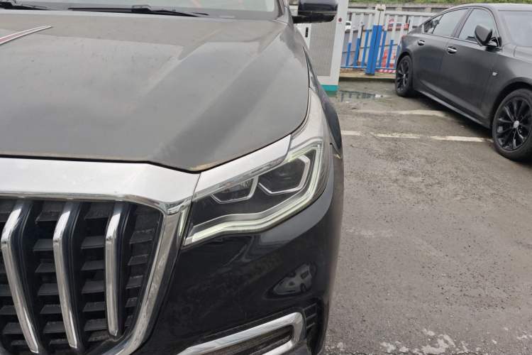 Used Hongqi HS7 2022 3.0T Automatic All-Wheel Drive Smart Connect Flagship Edition 7 Seats Left Front Headlight