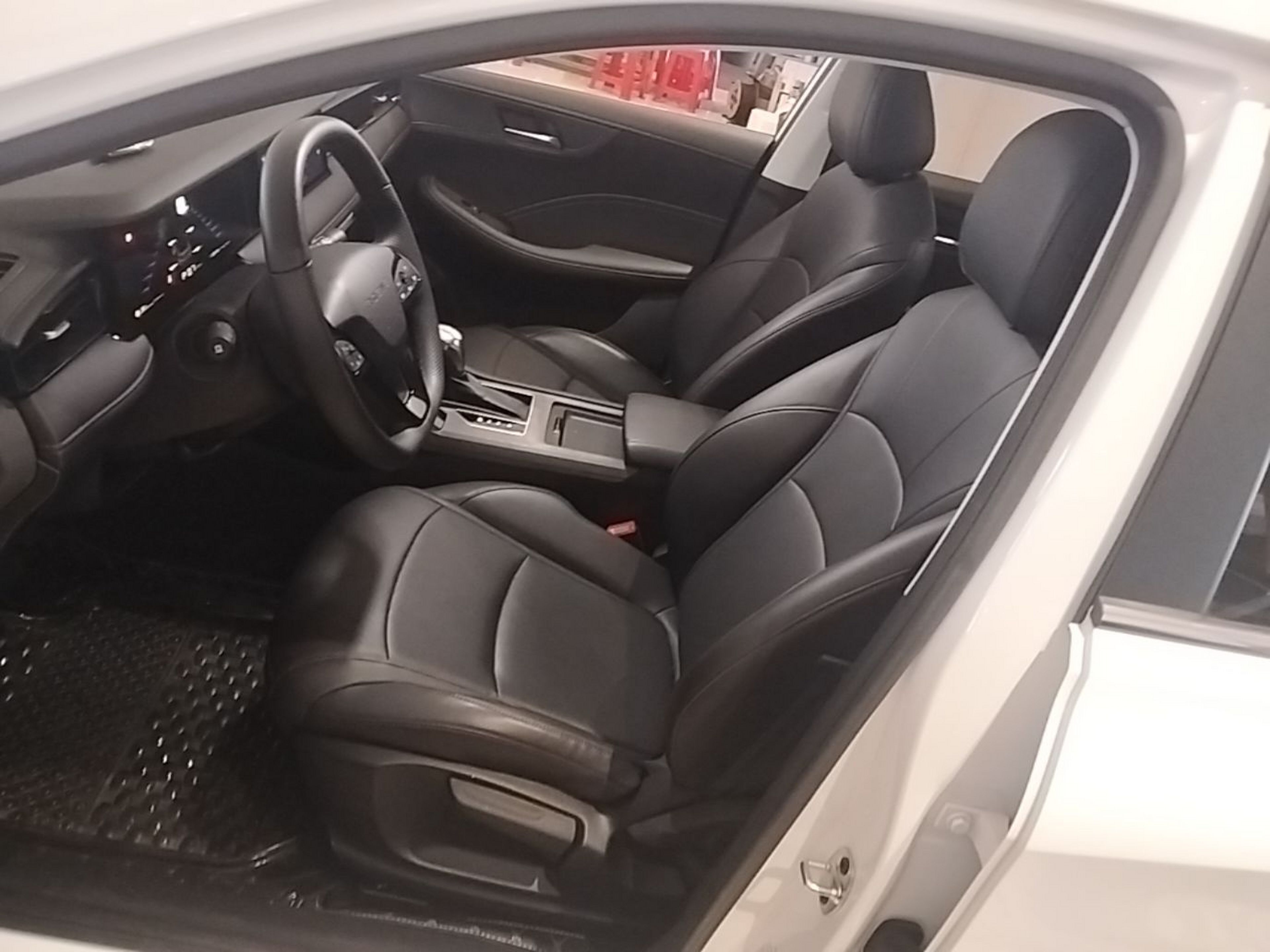 A primeira fila do carro