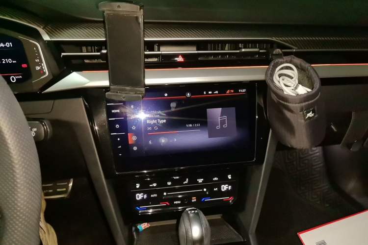 Used Volkswagen FAW-Volkswagen CC 2021 380TSI Striking Edition Audio And AC Panel