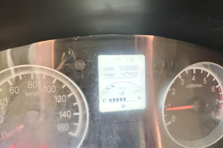 Used Jinbei Hiace X30 2021 1.5L Wealthy Single-Steaming Air-Conditioned Van China VI Standard SWC15M Odometer Close Up