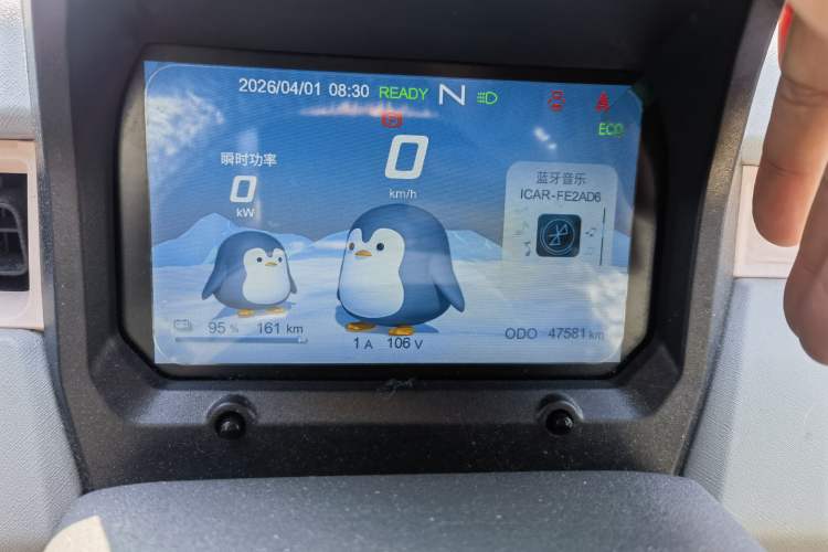 Used Chery QQ Ice Cream 2022 170km Sundae Phosphate Lithium-Ion Instrument Cluster