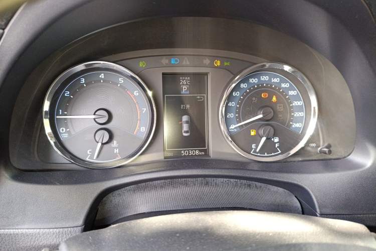 Used Toyota Levin 2018 185T CVT Luxury Edition China V Standard Instrument Cluster