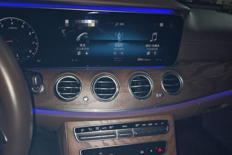 Used Mercedes-Benz E-Class 2021 E 300 L Stylish Model Audio And AC Panel