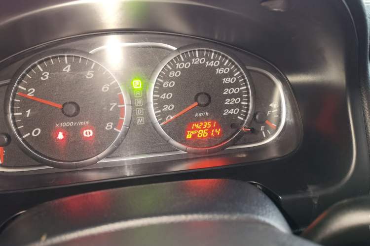 Used Mazda 6 2011 2.0L Automatic Fashion Edition Odometer Close Up