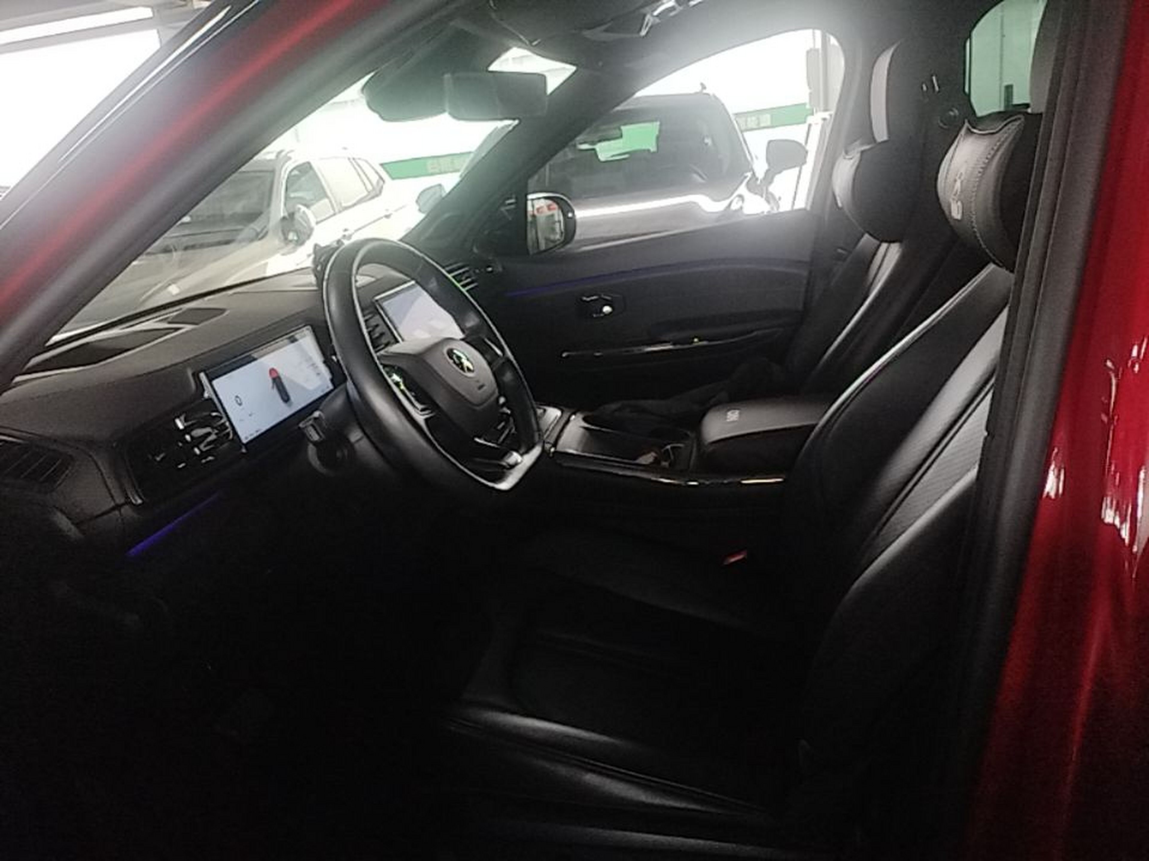 Avant de la voiture
