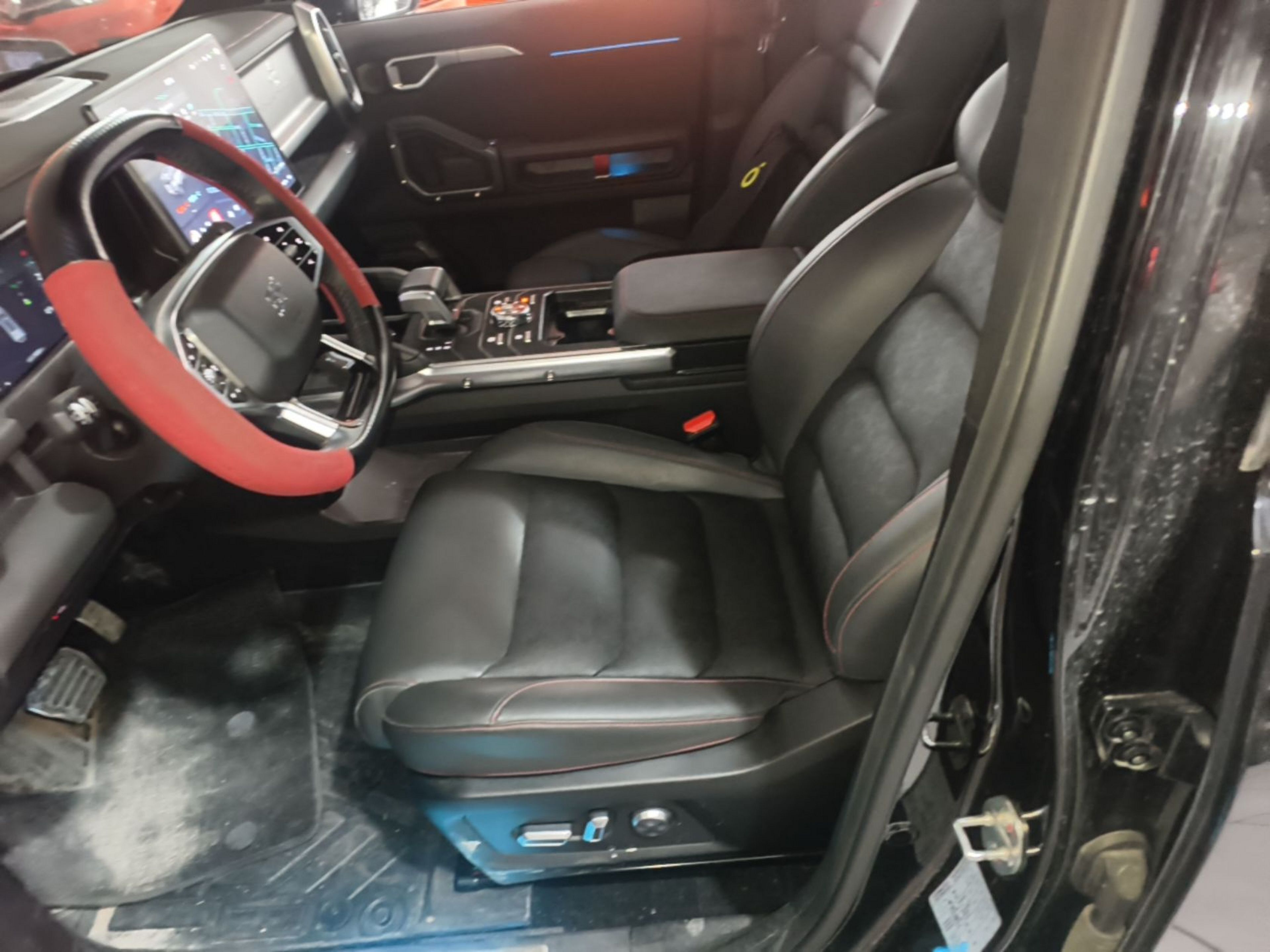 Avant de la voiture