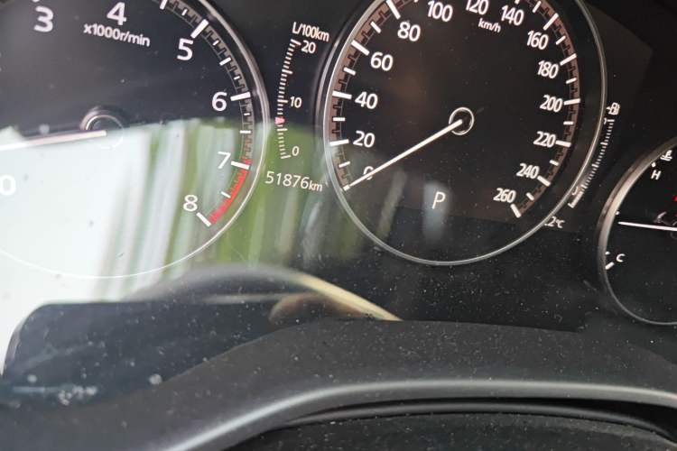 Used Mazda 3 Axela 2021 2.0L Automatic Zhiya Edition Odometer Close Up