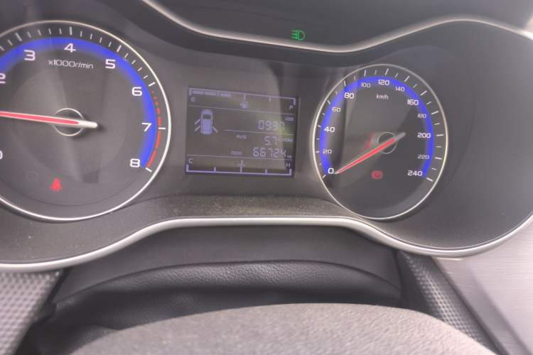 Used Geely Auto Vision 2020 1.5L Manual Asian Games Edition Odometer Close Up