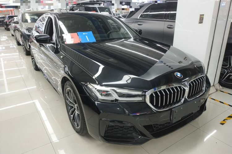 Used BMW 5 Series New Energy 2021 535Le M Sport Package Front Right 45 Deg