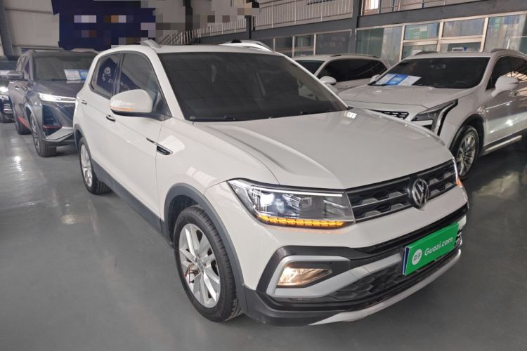 Used Volkswagen T-Cross 2019 1.5L Automatic Comfort Edition Front Right 45 Deg