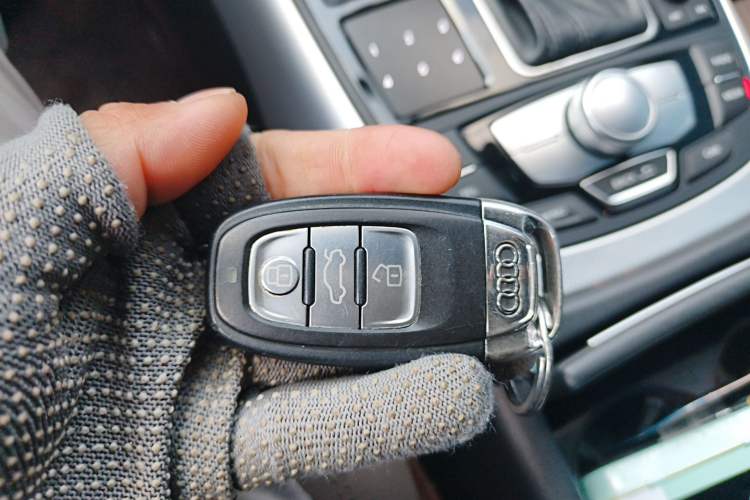 Used Audi A6L 2014 TFSI Comfort Model Vehicle Key