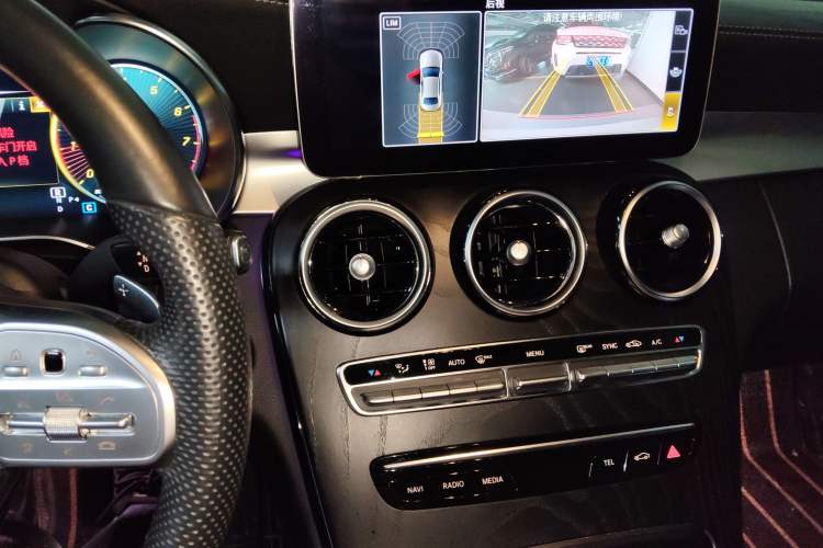 Used Mercedes-Benz C-Class 2021 C 200 L Fashion Edition Sport Version Audio And AC Panel