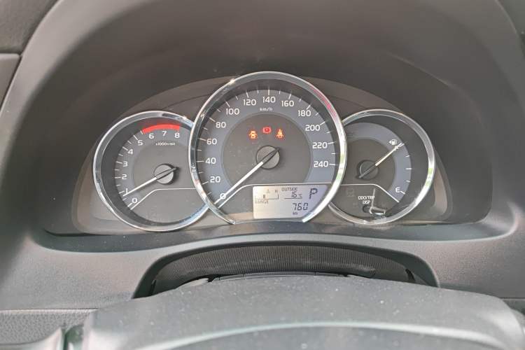 Used Toyota Levin 2017 Revised 185T CVT Elite Edition China V Standard Instrument Cluster