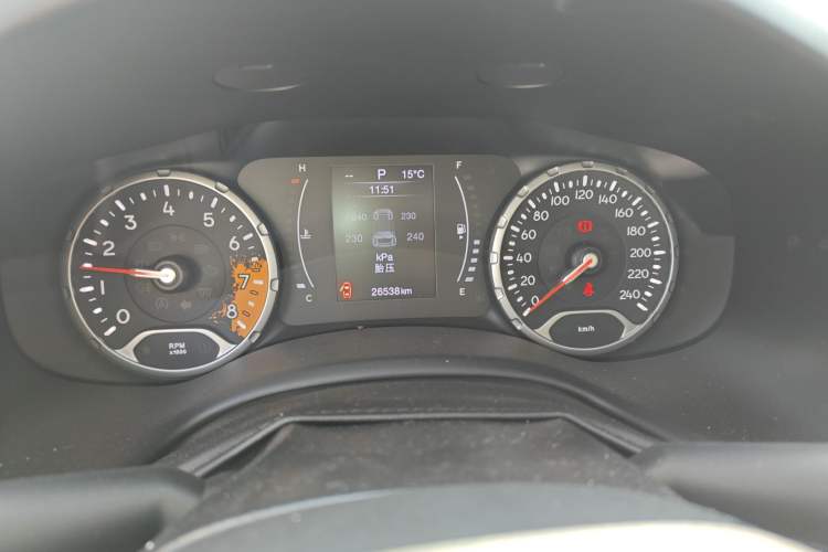 Used Jeep Renegade 2019 220T Automatic Leading Edition Instrument Cluster