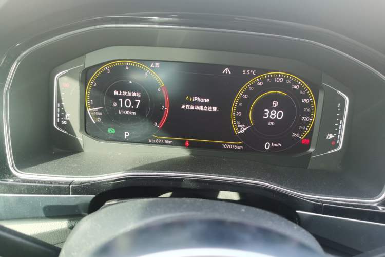 Used Volkswagen Teramont X 2019 530 V6 Four-Wheel Drive Prestige Flagship Edition Instrument Cluster