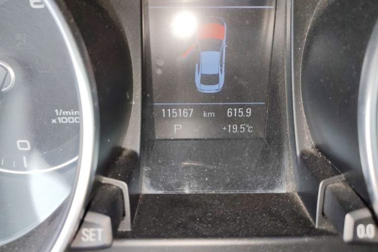 Used Audi A5 2016 Facelift Coupe 35 TFSI Ambition Edition Odometer Close Up