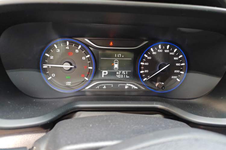 Used GAC Trumpchi GS3 2019 150N Automatic Elite Edition Odometer Close Up