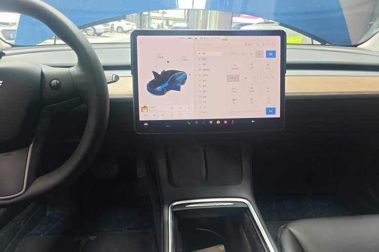 Used Tesla Model 3 2021 Standard Range Rear-Wheel Drive Upgraded Version 3D6 Audio And AC Panel