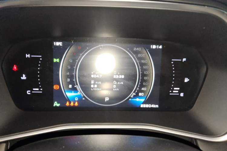 Used Geely Auto Preface 2023 1.5TD Fuyao Version Instrument Cluster