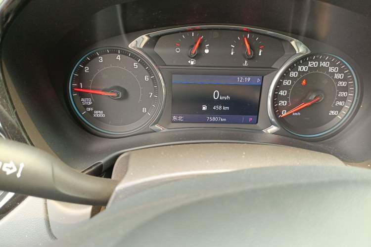 Used Chevrolet Equinox 2021 535T Yujie Edition Odometer Close Up