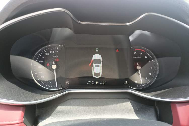 Used MG 6 2017 20T Automatic Trophy Prestige Internet Edition China V Standard Instrument Cluster