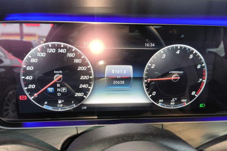 Used Mercedes-Benz E-Class 2020 Restyled E 300 L Sporty and Stylish Edition Instrument Cluster