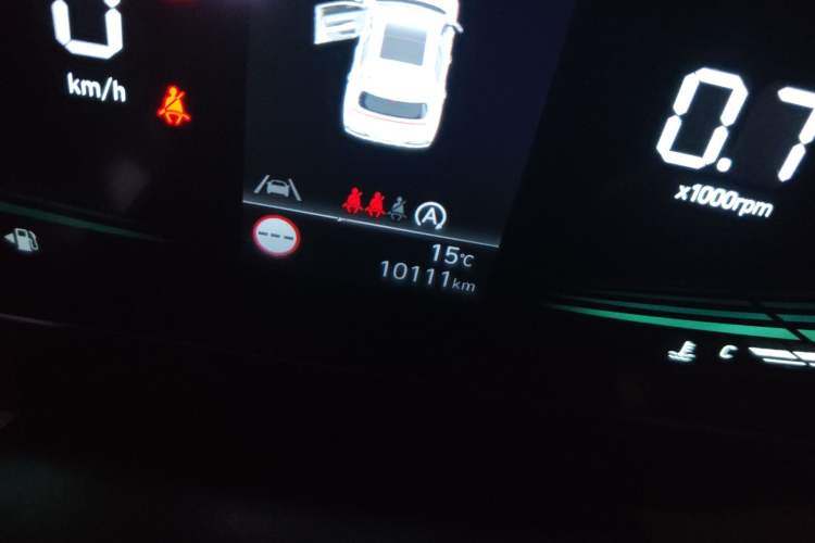 Used Hyundai ix35 2023 Musso 2.0L Deluxe Edition DLX Odometer Close Up