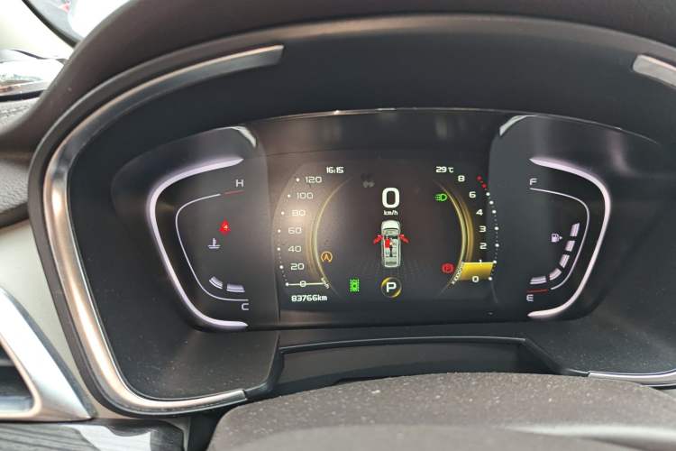 Used Geely Auto Jiajie 2021 Zhiqing 1.5TD DCT Luxury Model Instrument Cluster