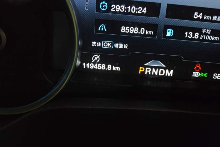 Used Ford F-150 Raptor 2019 3.5T LTD Odometer Close Up