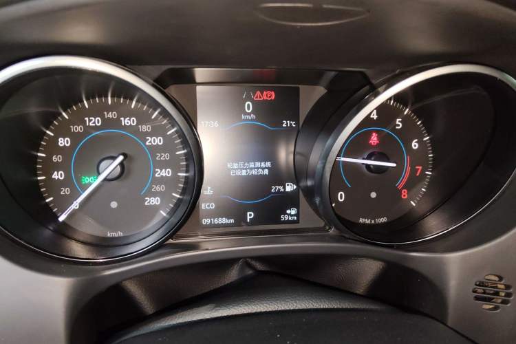 Used Jaguar F-PACE 2018 2.0T Four-Wheel Drive Urban Luxury Edition Instrument Cluster