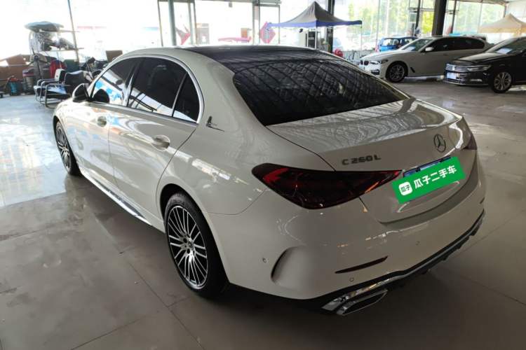 Used Mercedes-Benz C-Class 2022 Restyled C 260 L Sport Edition Rear Left 45 Deg