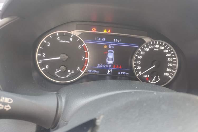 Used Nissan Teana 2020 2.0T XL Upper AD1 Smart Navigation Edition Odometer Close Up