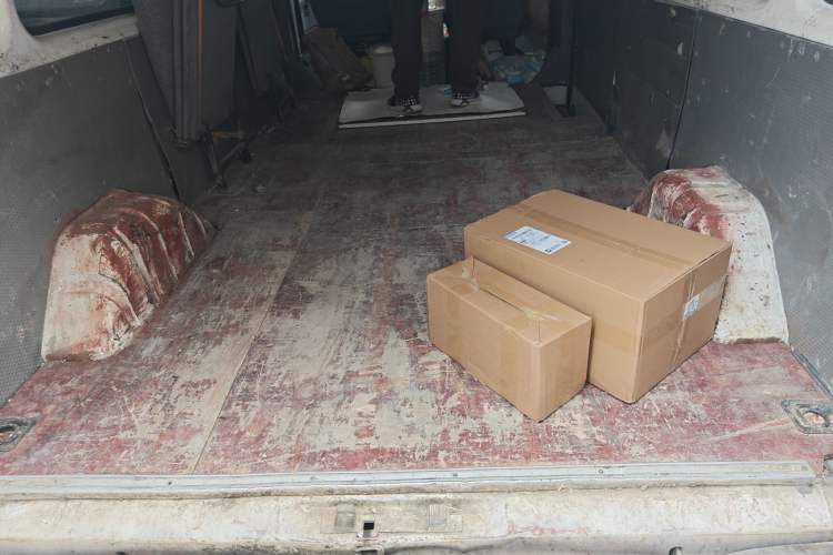 Used Ford Classic Transit 2013 2.8T Diesel Ice White Logistics Vehicle Long Wheelbase Mid-Roof – JX493ZLQ3A