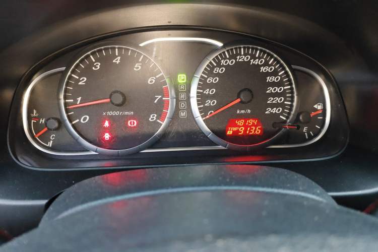 Used Mazda 6 2013 2.0L Automatic Fashion Edition Odometer Close Up