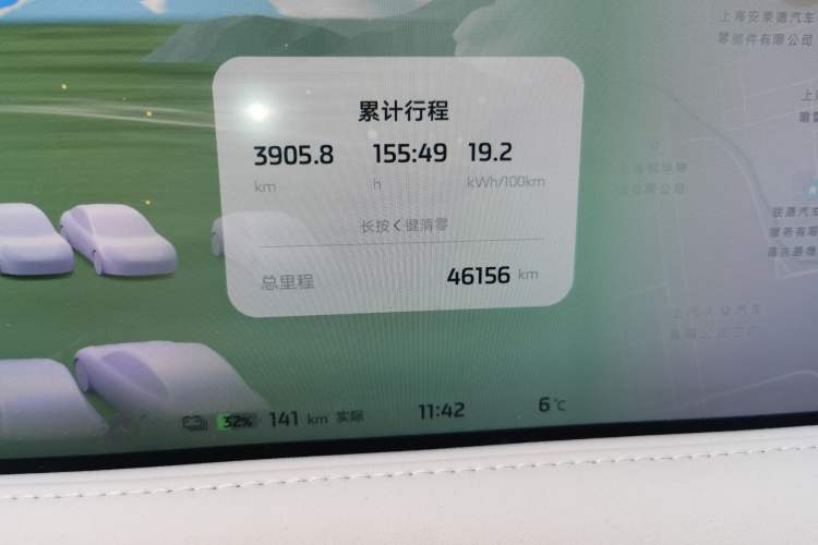 Used IM LS6 2023 Max Extended-Range Version Odometer Close Up