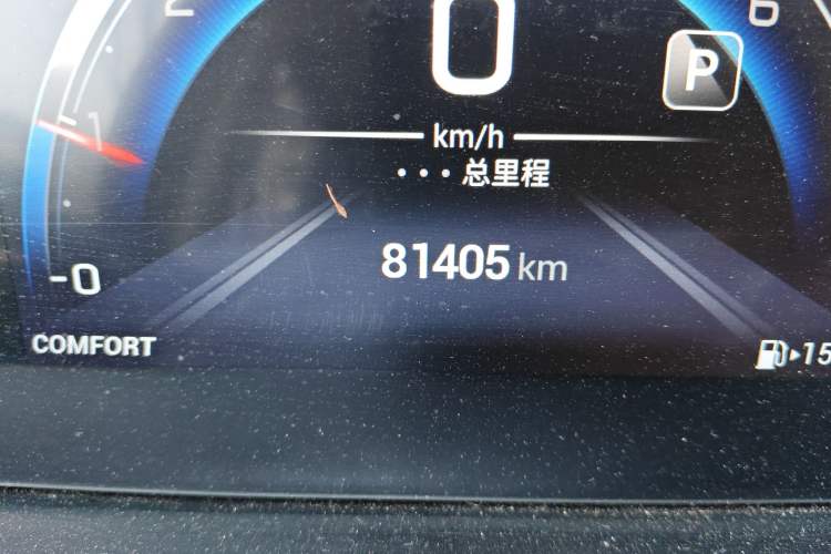 Used GAC Trumpchi M6 2023 PRO 270T DCT Elite Edition Odometer Close Up