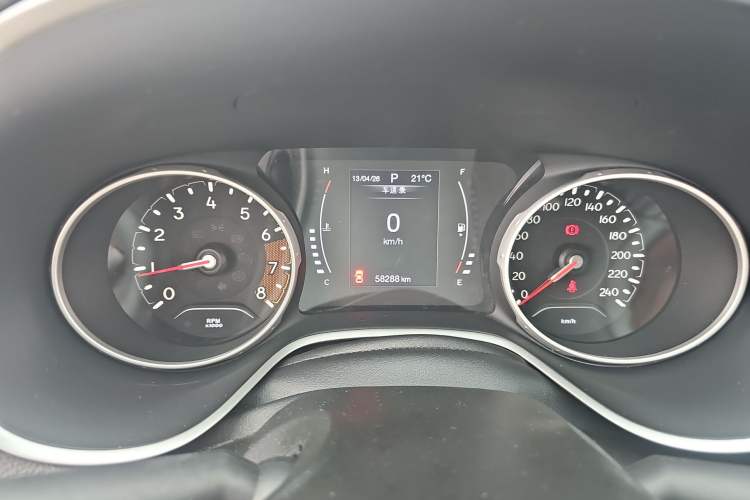 Used Jeep Compass 2017 200T Automatic Enjoyment Version Instrument Cluster