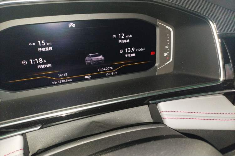 Used Volkswagen Tiguan X 2022 330TSI Two-Wheel-Drive Flagship Edition Odometer Close Up