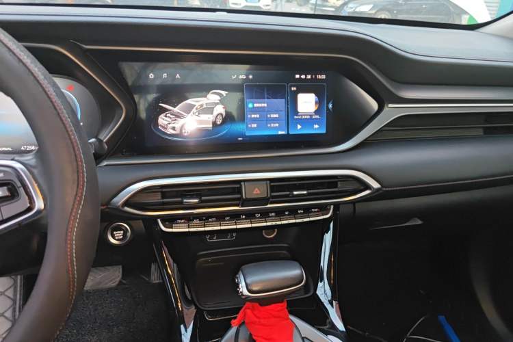 Used GAC Trumpchi GS4 2021 270T Automatic Tech Luxury Edition Audio And AC Panel