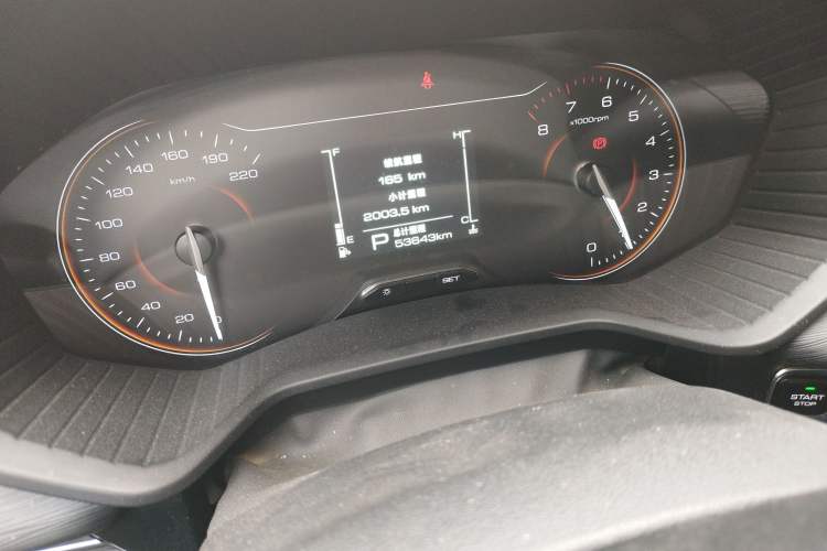 Used Wuling Jiachen 2022 1.5T CVT Smart Luxury Version Odometer Close Up