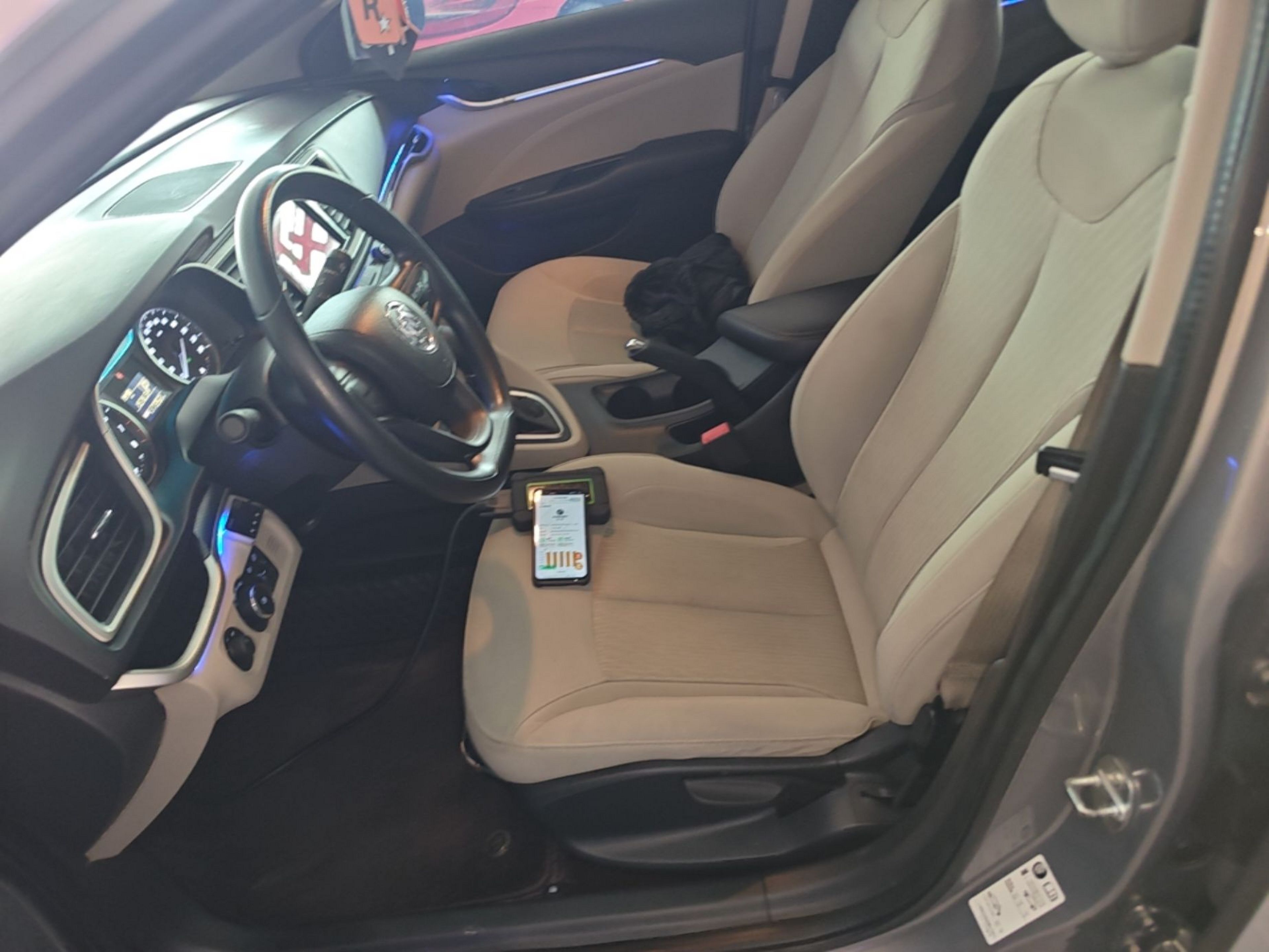 Interior delantero