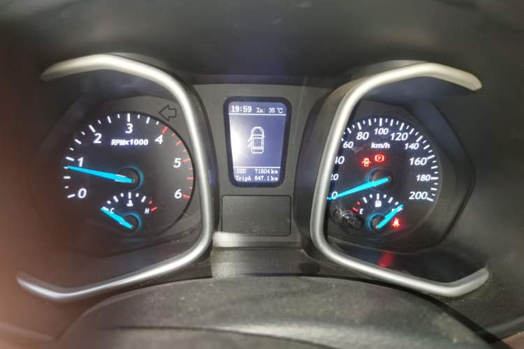 Used Zxauto Terralord 2016 2.5T Two-Wheel Drive Luxury Version JE4D25E Instrument Cluster