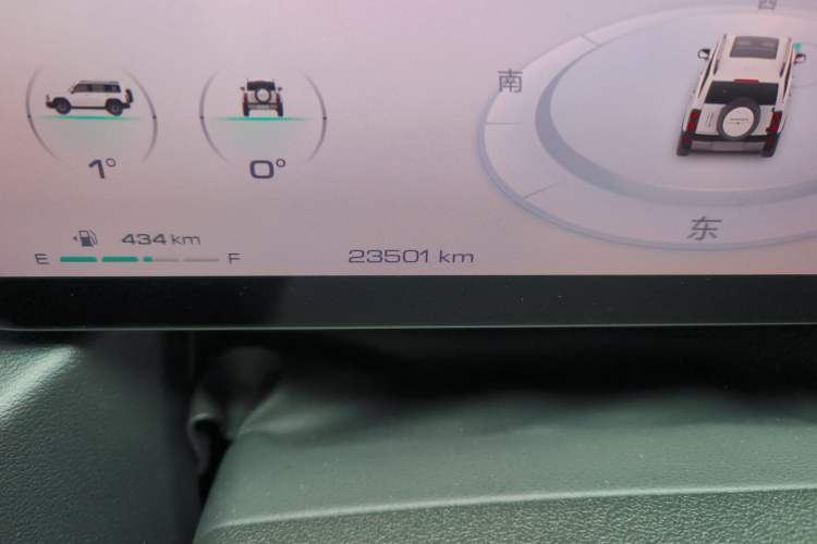 Used Haval Raptor New Energy 2023 Hi4 145 Explorer Edition Odometer Close Up