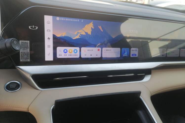 Used Geely Auto Monjaro L 2025 Dongfang Yao 2.0TD Automatic All-Wheel-Drive Wangyue Edition Audio And AC Panel