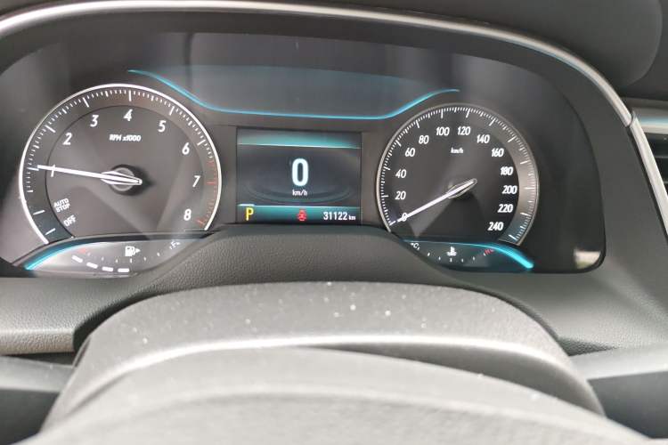 Used Buick Excelle GX 2018 18T Automatic Elite Model Odometer Close Up