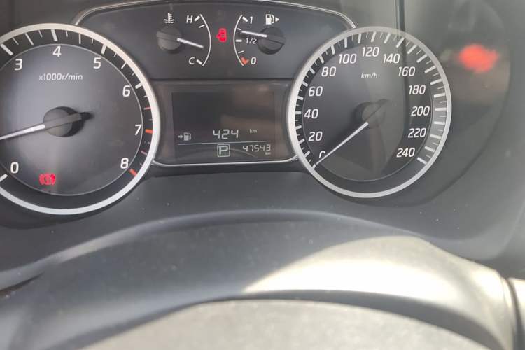 Used Nissan Sylphy 2022 Classic 1.6XL CVT Luxury Edition Odometer Close Up