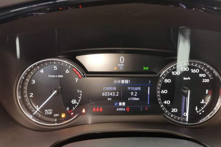 Used Cadillac XT5 2022 2.0T Two-Wheel Drive Luxury Version Instrument Cluster