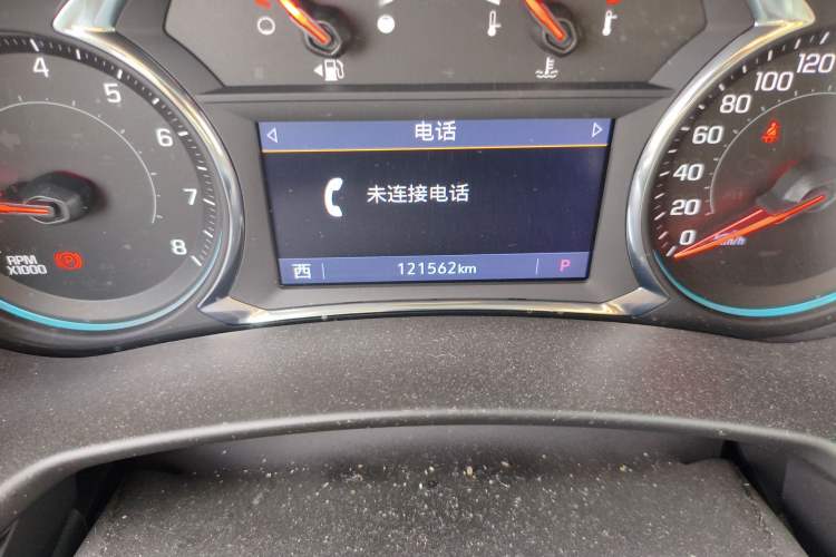 Used Chevrolet Equinox 2019 Redline 550T Automatic All-Wheel-Drive RS Model China VI Standard Odometer Close Up