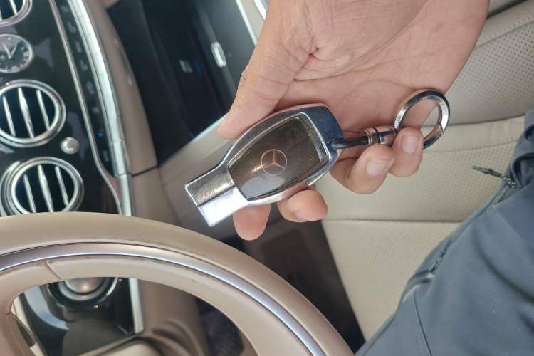 Used Mercedes-Benz S-Class 2014 S 320 L Luxury Model Vehicle Key